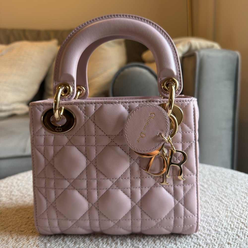 Dior: lady dior size mini - Picture 4 of 14